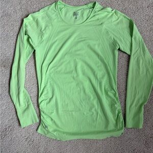 Athleta Mint Green Long Sleeve Tee